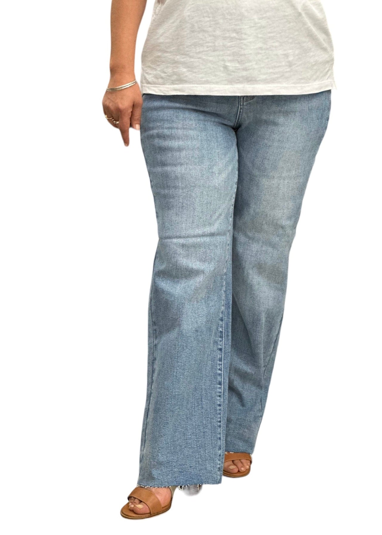 Wide Leg Trouser by Judy Blue Judy Blue Jeans