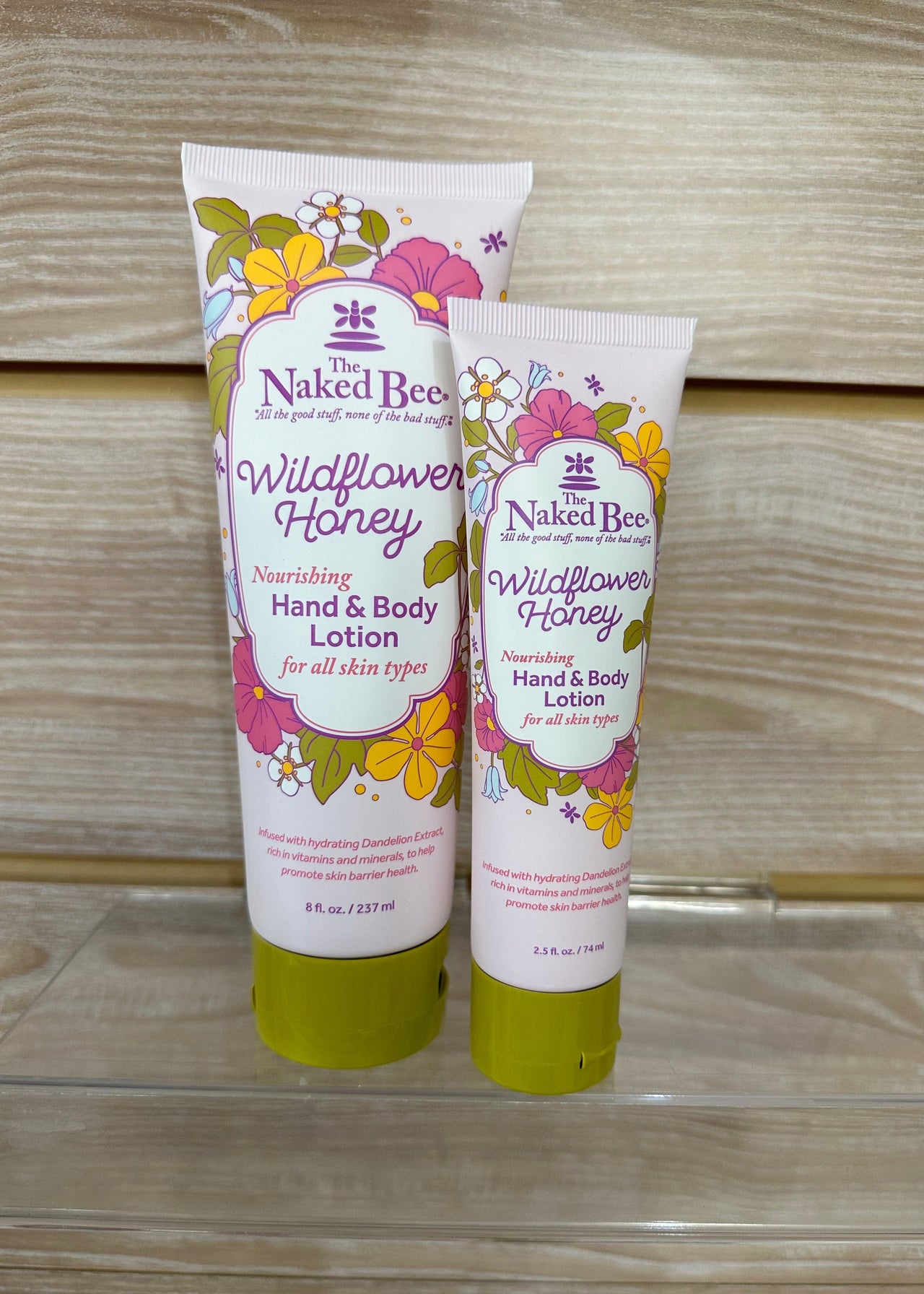 Wildflower Honey Hand & Body Lotion by Naked Bee The Naked Bee Bath & Body 8 oz