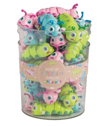 Wind Up Caterpillars 3 colors Mud Pie Toy