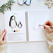 Winter watercolor workbook emily lex studio