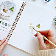 Winter watercolor workbook emily lex studio