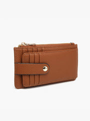 WL2541RF Mae RFID Multi-Card Wallet w/ Strap Snap Closure: Mocha Jen & Co.