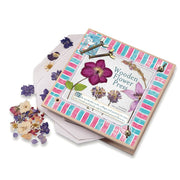 Wooden Mini Flower Press Kit with Instruction Booklet House of Marbles Craft/Toy