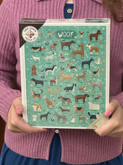 Woof 500-Piece Dog Breeds Puzzle by True South Puzzle Co. True South Puzzle Co. Puzzle