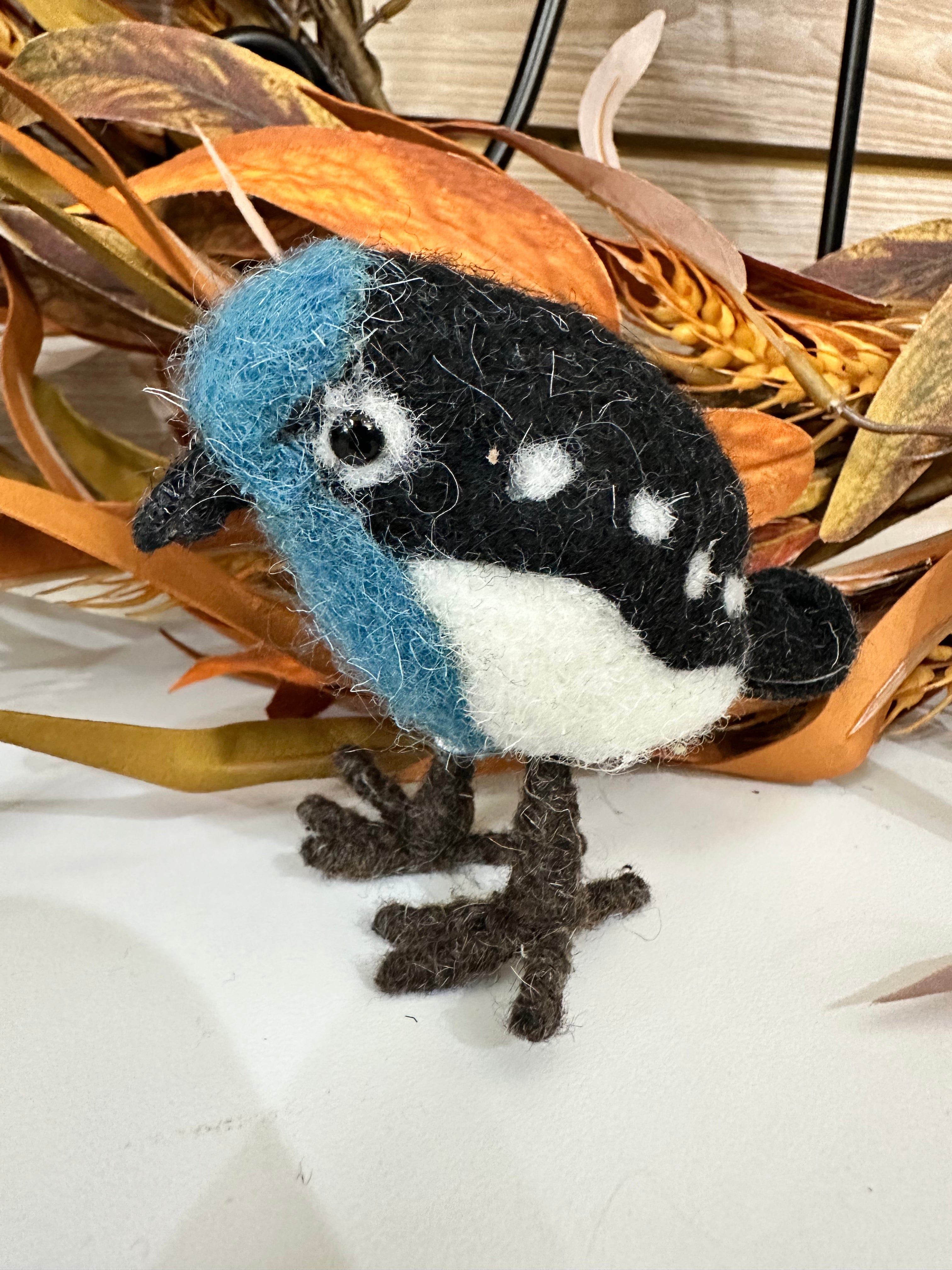 Wool Bird Ornaments - Thumbnail 2