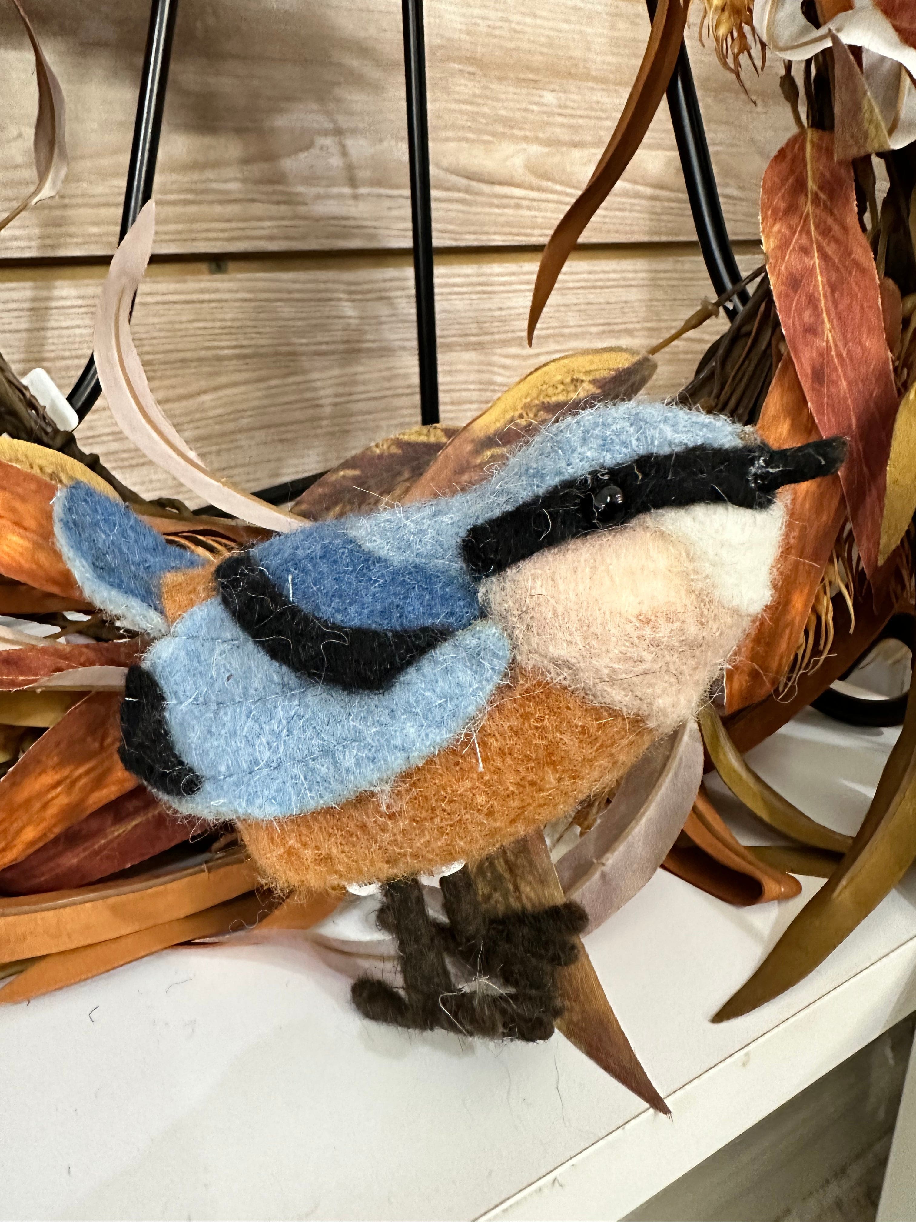 Wool Bird Ornaments - Thumbnail 5