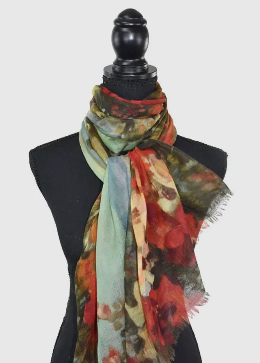 Wool & Cotton Scarf Leah Dupatta Designs Scarves