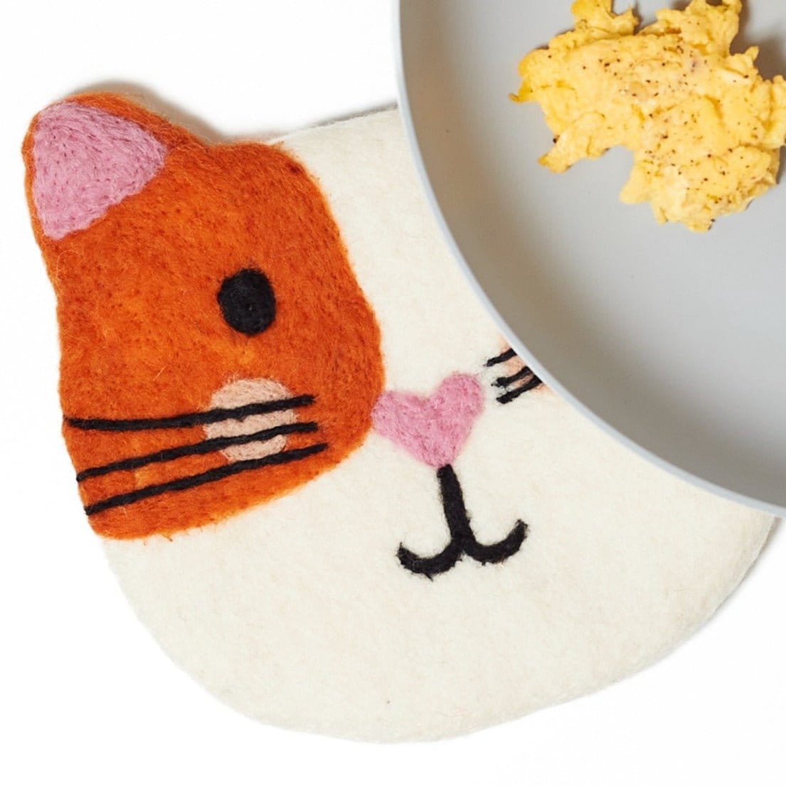 Wool Trivet, Cat Once Again Home Co. Trivet