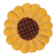 Wool Trivet, Sunflower Once Again Home Co. Trivet