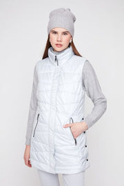 Woven Vest, Platinum 80 Modes Corwik Collections LLC