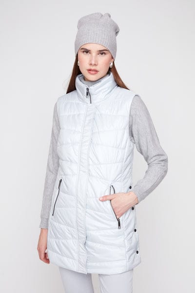 Woven Vest, Platinum 80 Modes Corwik Collections LLC