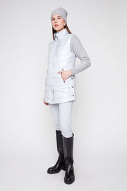 Woven Vest, Platinum 80 Modes Corwik Collections LLC