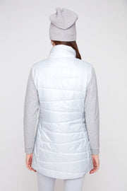 Woven Vest, Platinum 80 Modes Corwik Collections LLC