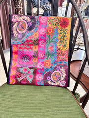 X-Large Bag Teal Folk Natural Life gift bag