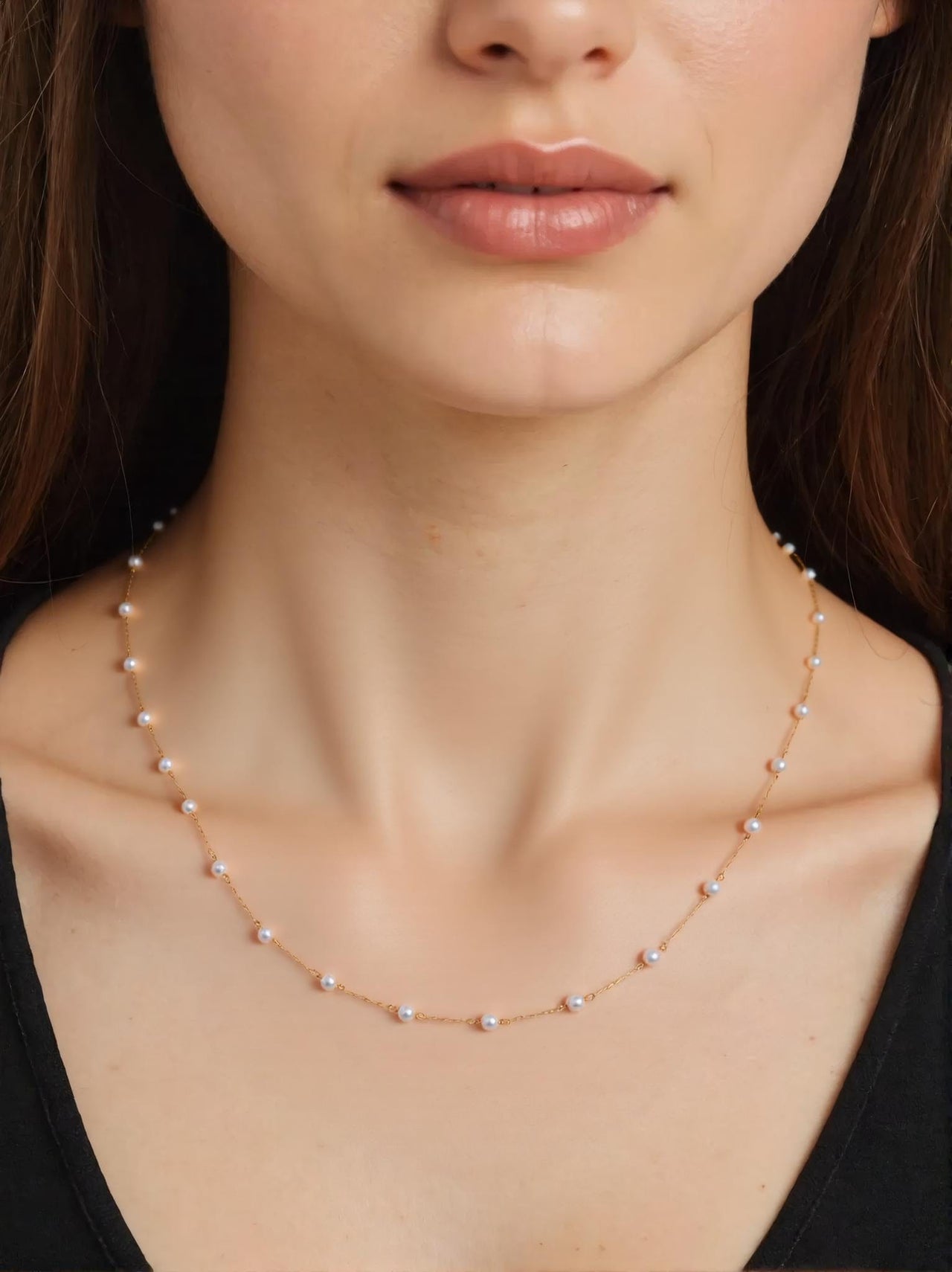 Yacht Club Pearl Necklace Farrah B Jewelry Necklace