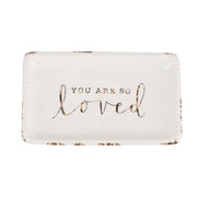 You Are So Loved Trinket Tray Glory Haus, Inc trinket tray