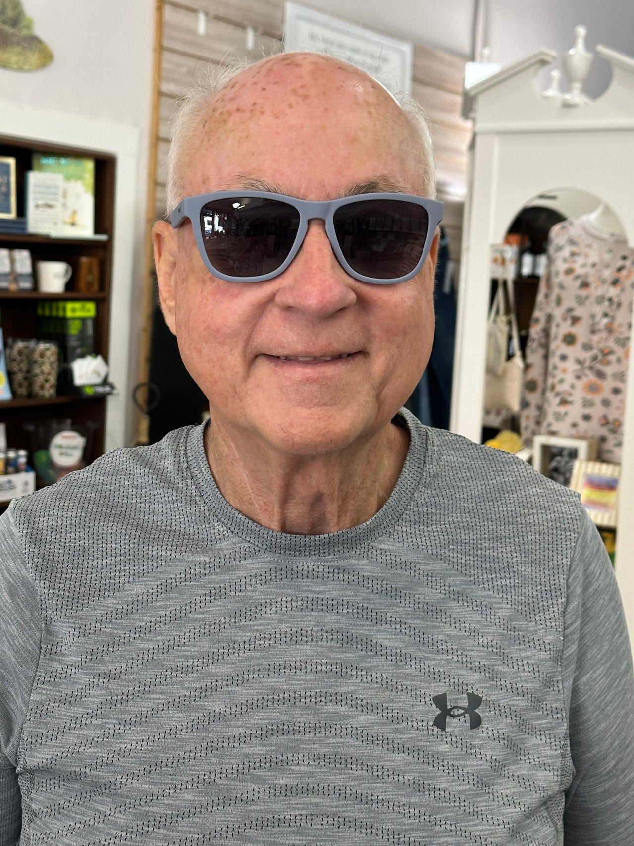Zombie Skin Care Routine Sunglasses, Gray, Goodr OG Goodr Sunglasses