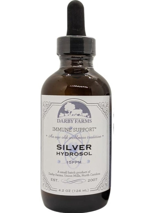 4 oz Silver Hydrosol Dropper DARBY FARMS Health & Beauty