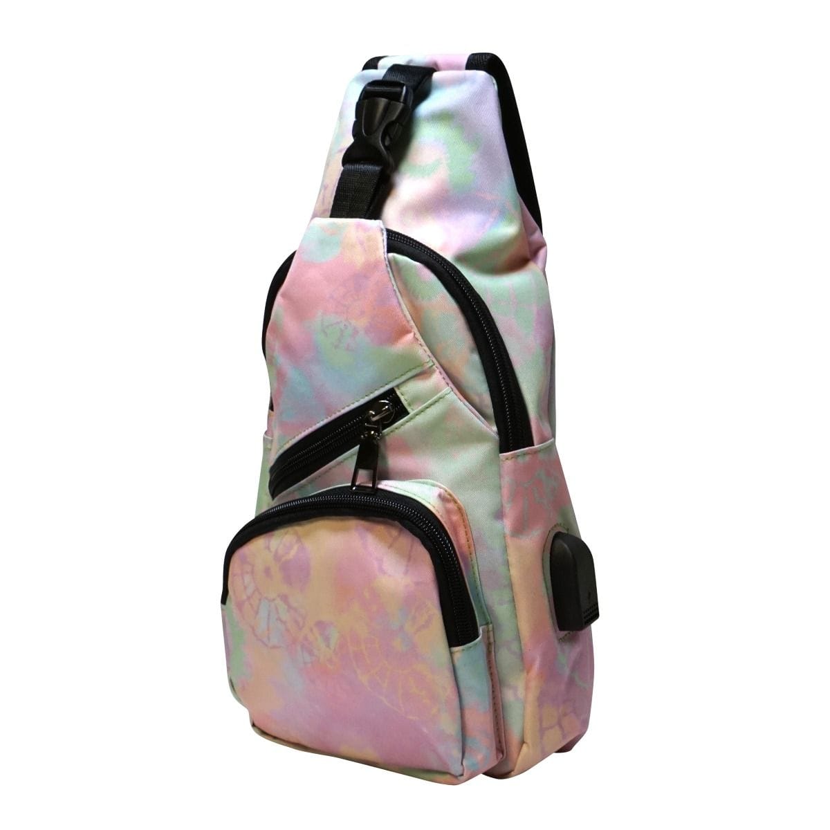 Anti Theft Day Pack Calla Products LLC Backpacks Tie Dye Pastel