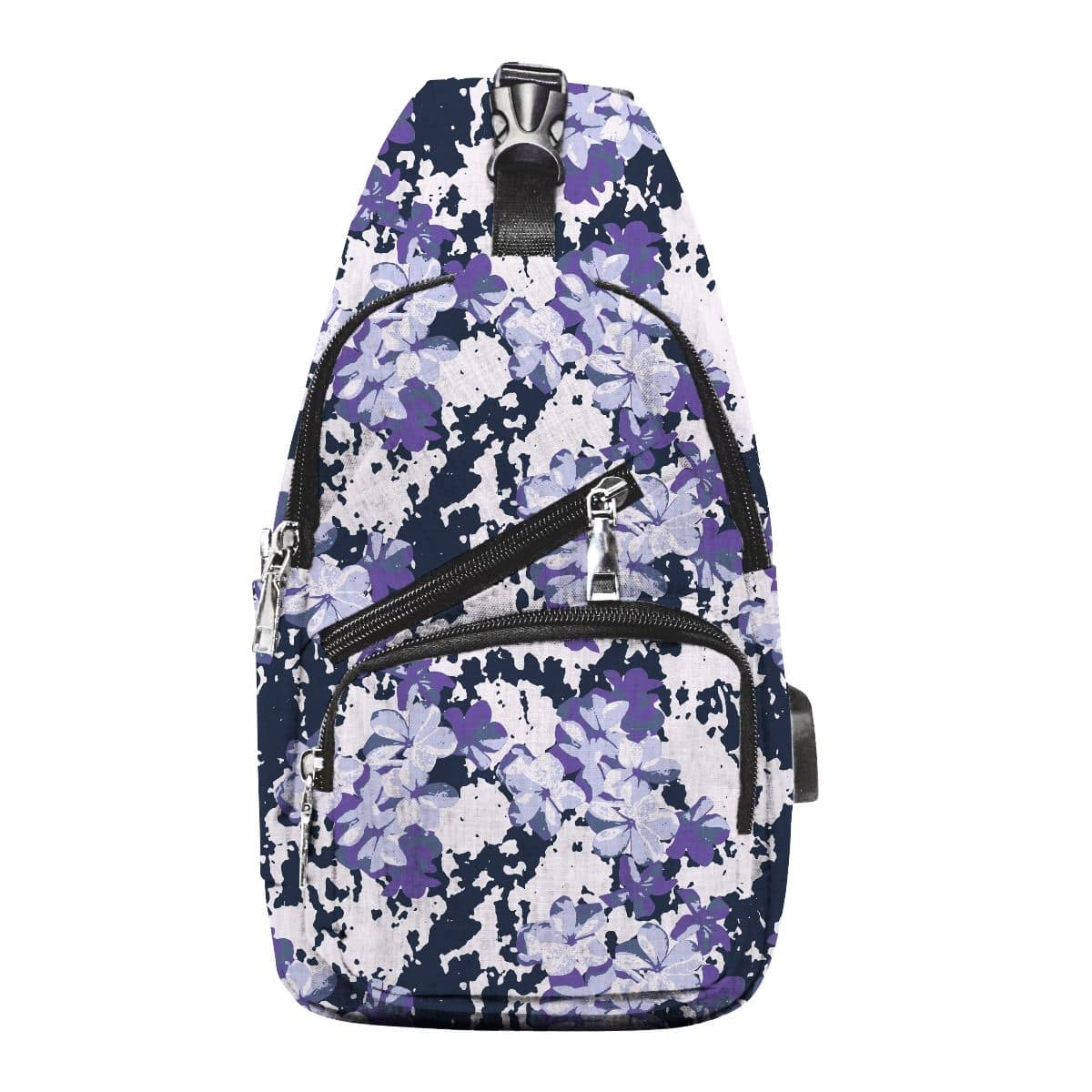 Anti Theft Day Pack Calla Products LLC Backpacks Purple Floral