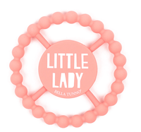 Thumbnail for Baby Teether | Bella Tunno Mattie B's Pink/Little Lady