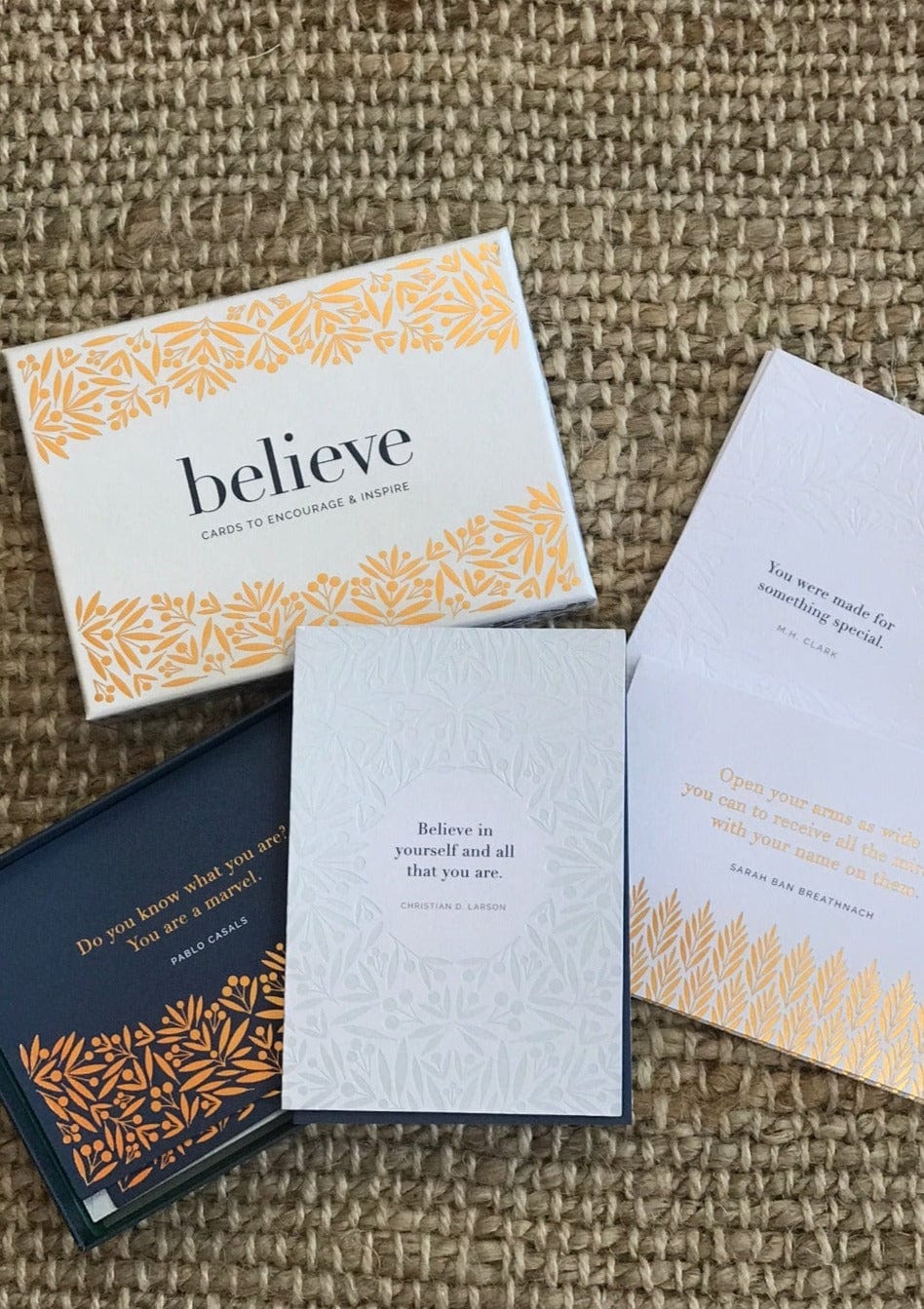 Believe Boxed Notecards COMPENDIUM Greeting & Note Cards