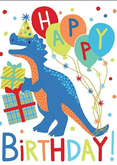 Birthday Card - Birthday Dino GINA B DESIGNS 