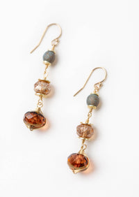 Thumbnail for Blossom Czech Glass Dangle Earrings Anne Vaughan Designs Jewelry default