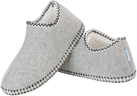 Cabin Booties Snoozies Bedroom Shoes L 9-10 / Gray