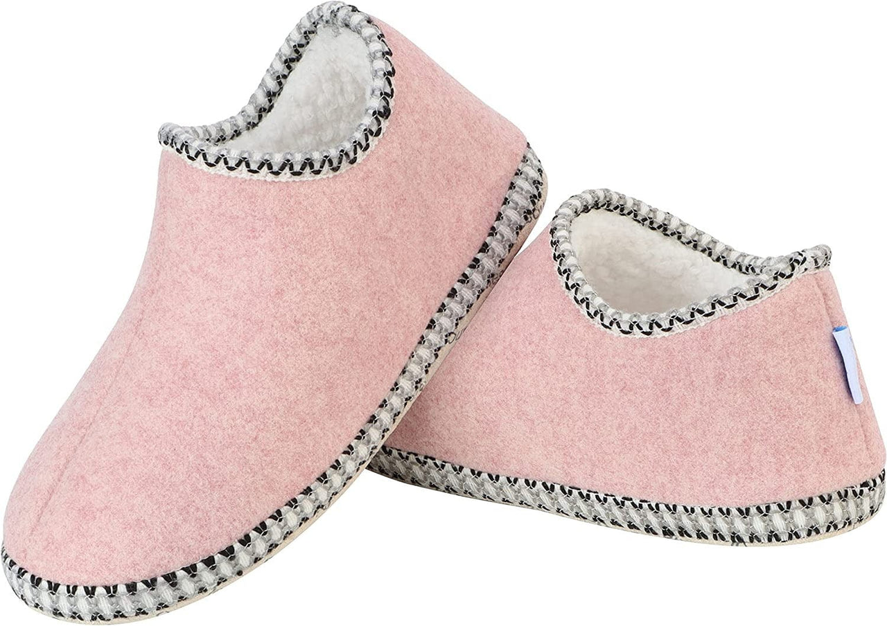 Cabin Booties Snoozies Bedroom Shoes L 9-10 / Pink