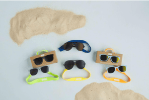 Children's Sunglasses - UV400 Protection Mud Pie Sunglasses Blue Boy