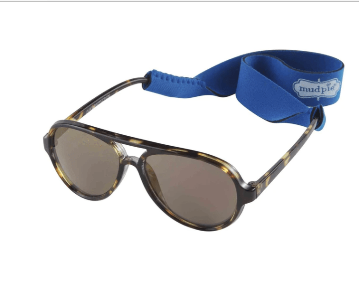 Children's Sunglasses - UV400 Protection Mud Pie Sunglasses Tortoise Aviator Boy