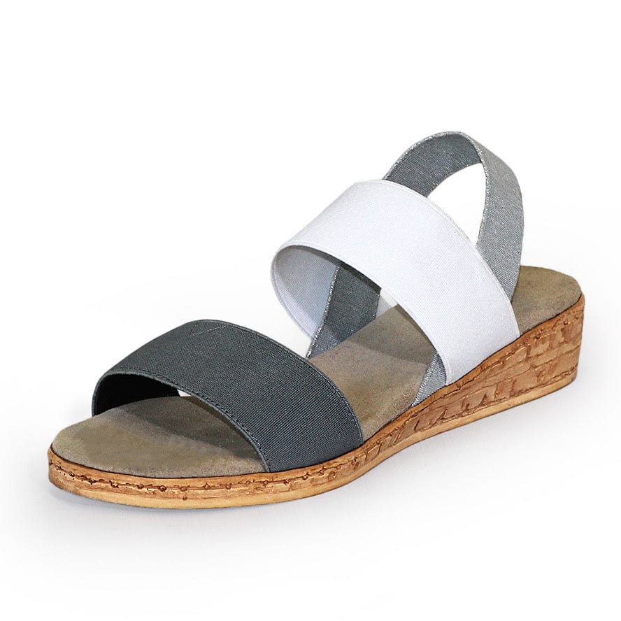 Collins Shoe | Gray / White / Silver | Charleston Shoe Co Charleston Shoe Co Shoes 6