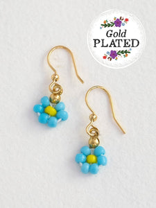 Turquoise Daisy Drop Earing | Natural Life