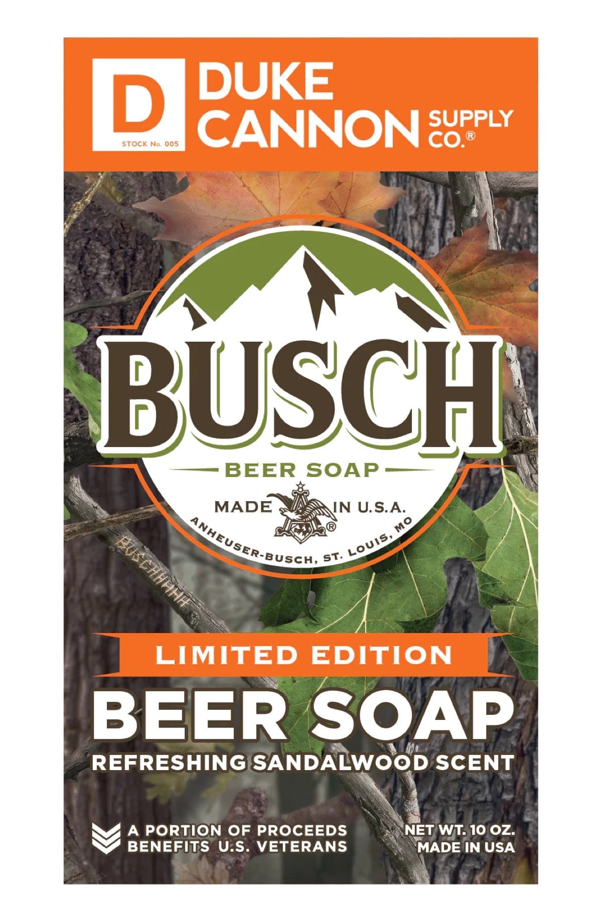 Duke Cannon | Busch Beer Sandalwood Limited Edition Duke Cannon Men’s Soap