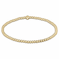 Thumbnail for e.newton Classic Gold Bead Bracelet | 6 Sizes e.newton Designs Bracelets 2.5 mm