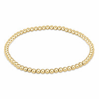Thumbnail for e.newton Classic Gold Bead Bracelet | 6 Sizes e.newton Designs Bracelets 3 mm