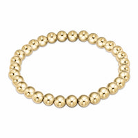 Thumbnail for e.newton Classic Gold Bead Bracelet | 6 Sizes e.newton Designs Bracelets 6 mm