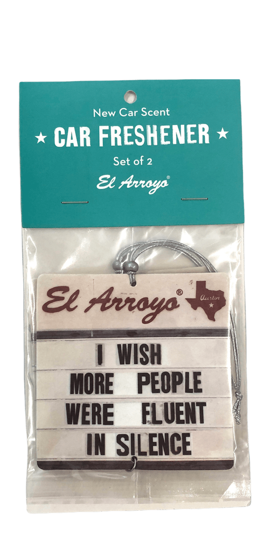 El Arroyo Car Freshener | Silence El Arroyo car air freshener