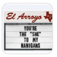Thumbnail for El Arroyo Greeting Card El Arroyo Greeting Card She-Nanigans