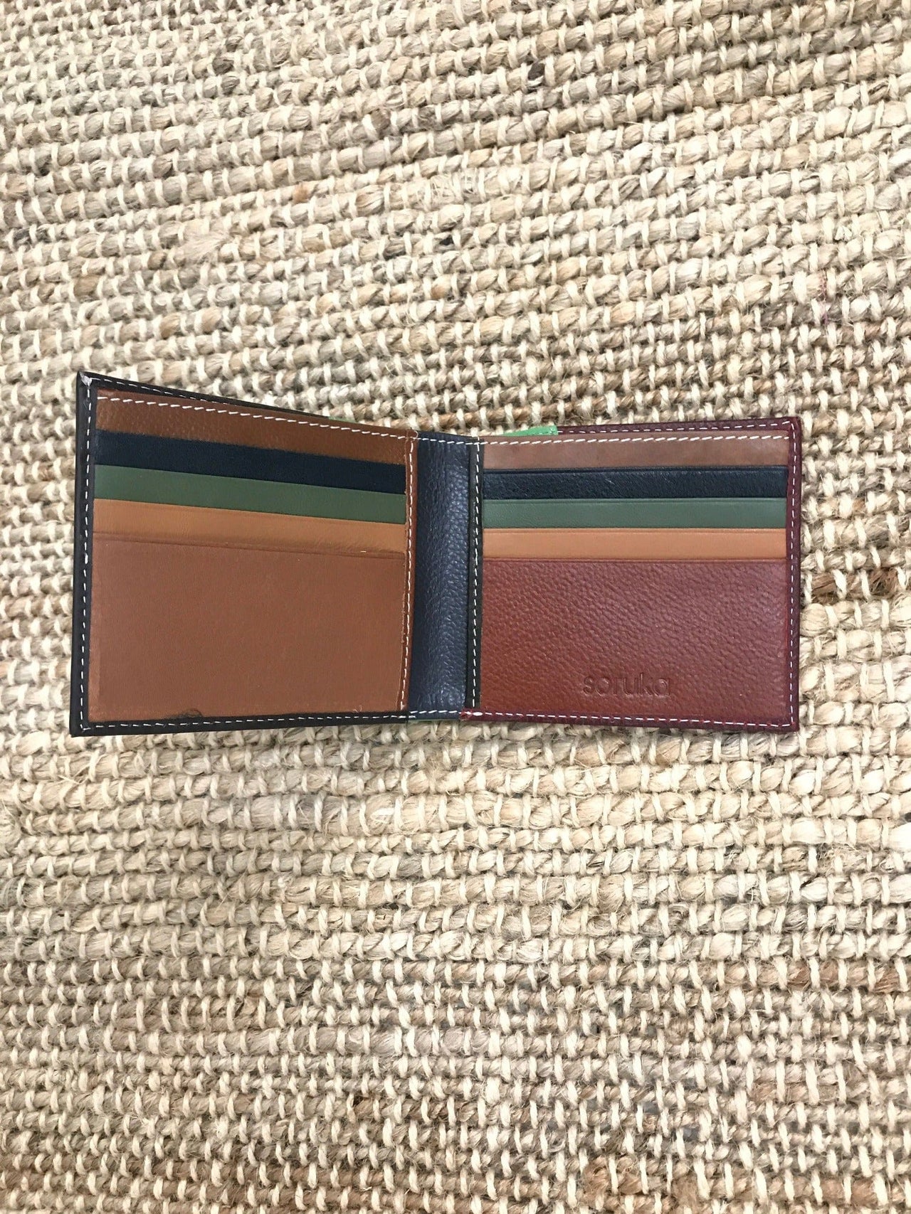 Enzo Men's Leather Wallet Soruka Bag
