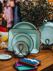 Farmhouse Enamelware Plates Sets of 4 Park Hill Kitchen