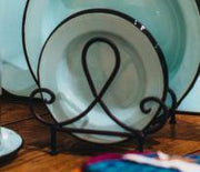 Farmhouse Enamelware Plates Sets of 4 Park Hill Kitchen Dessert Plates S/4