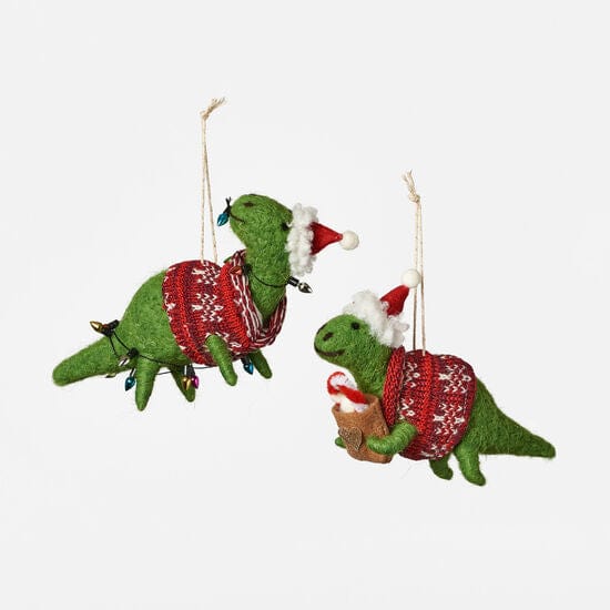 Wool Brachiosaurus Ornament, Felt Dinosaur, Dinosaur Gifts, Felted Dinosaur  Nursery, Dinosaur Decor, Needle Felted Toy, Christmas Ornament