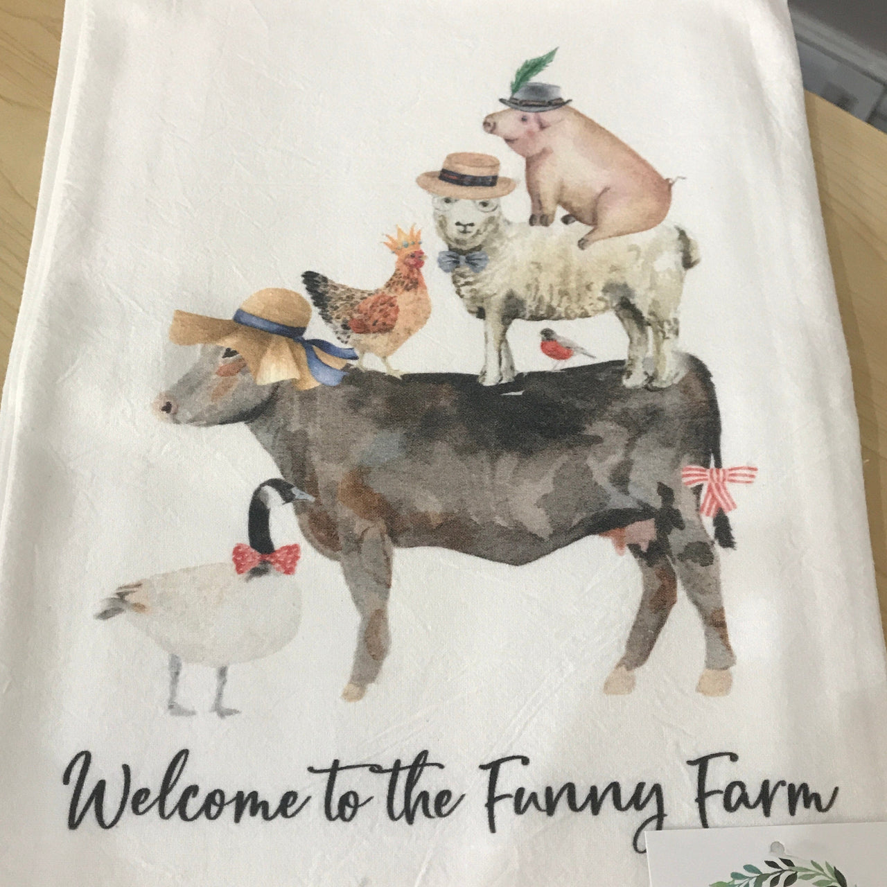 Flour Sack Tea Towels Mattie B's Funny Farm