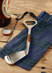 Thumbnail for Golf Club Bottle Opener in Pouch Two's Company Bottle Openers