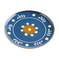 Thumbnail for Hand Painted Platter Mud Pie Tableware Blue