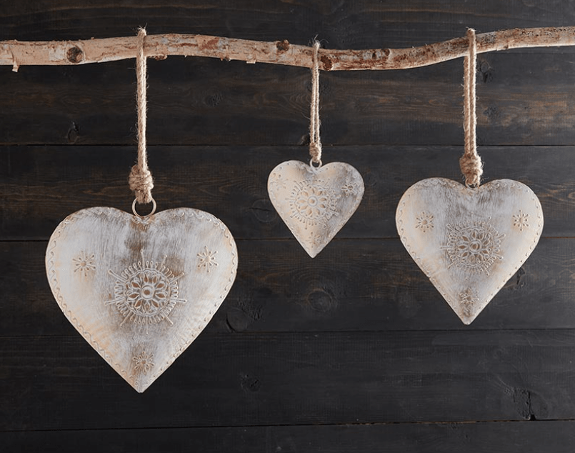 Heart Ornaments Creative Brands home decor