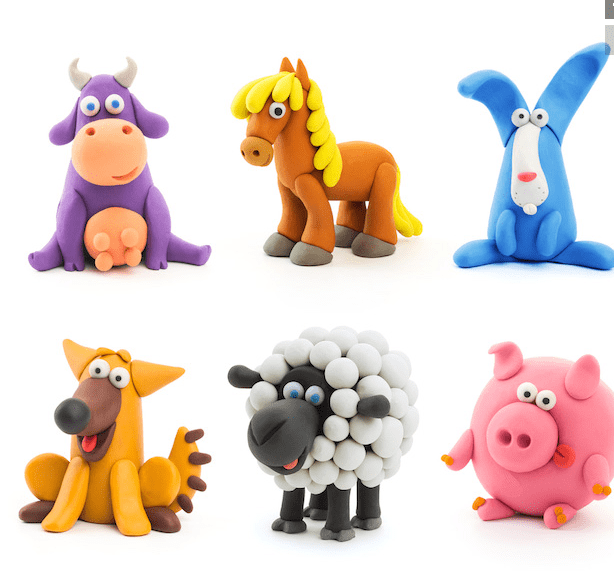 Hey Clay Sculpting Fat Brain Toy Co. Art & Craft Kits Animals