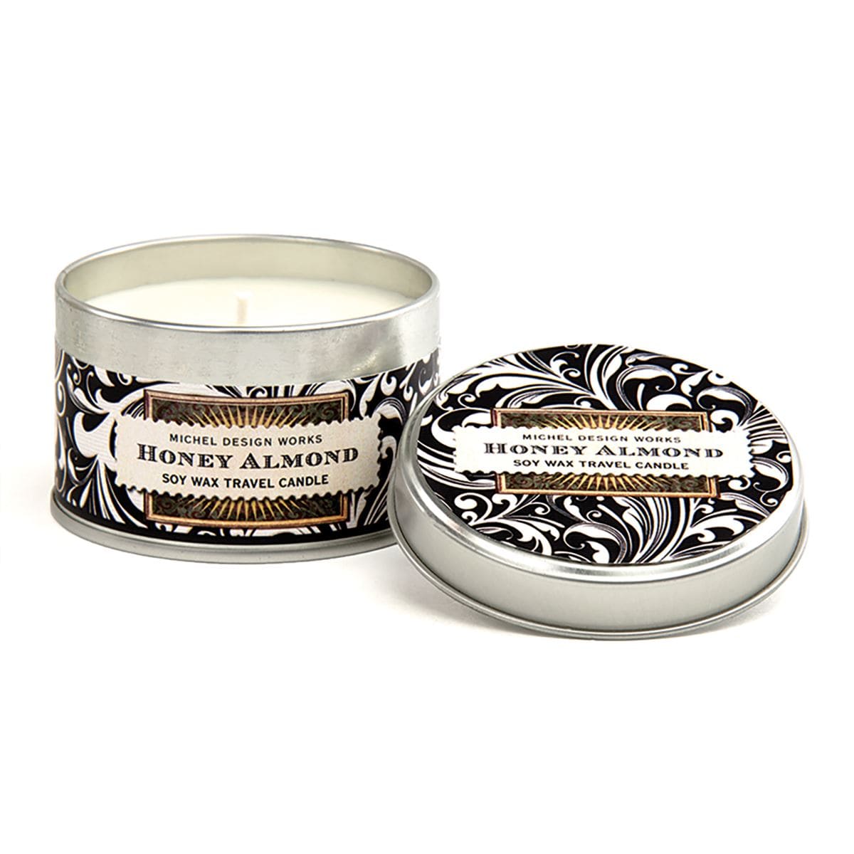 Honey Almond Soy Wax Travel Candle Michel Design Works Candles